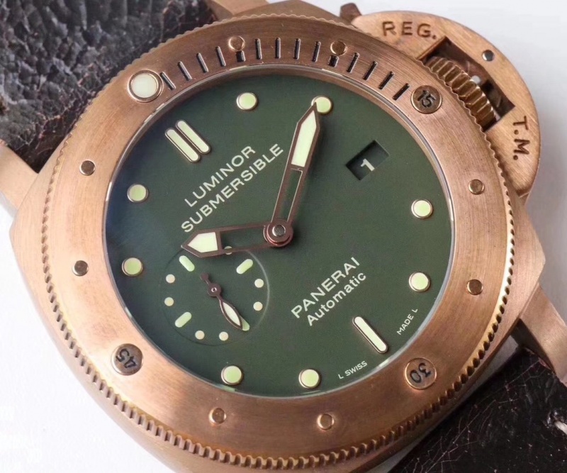 青铜神器VS厂沛纳海PAM382刻度